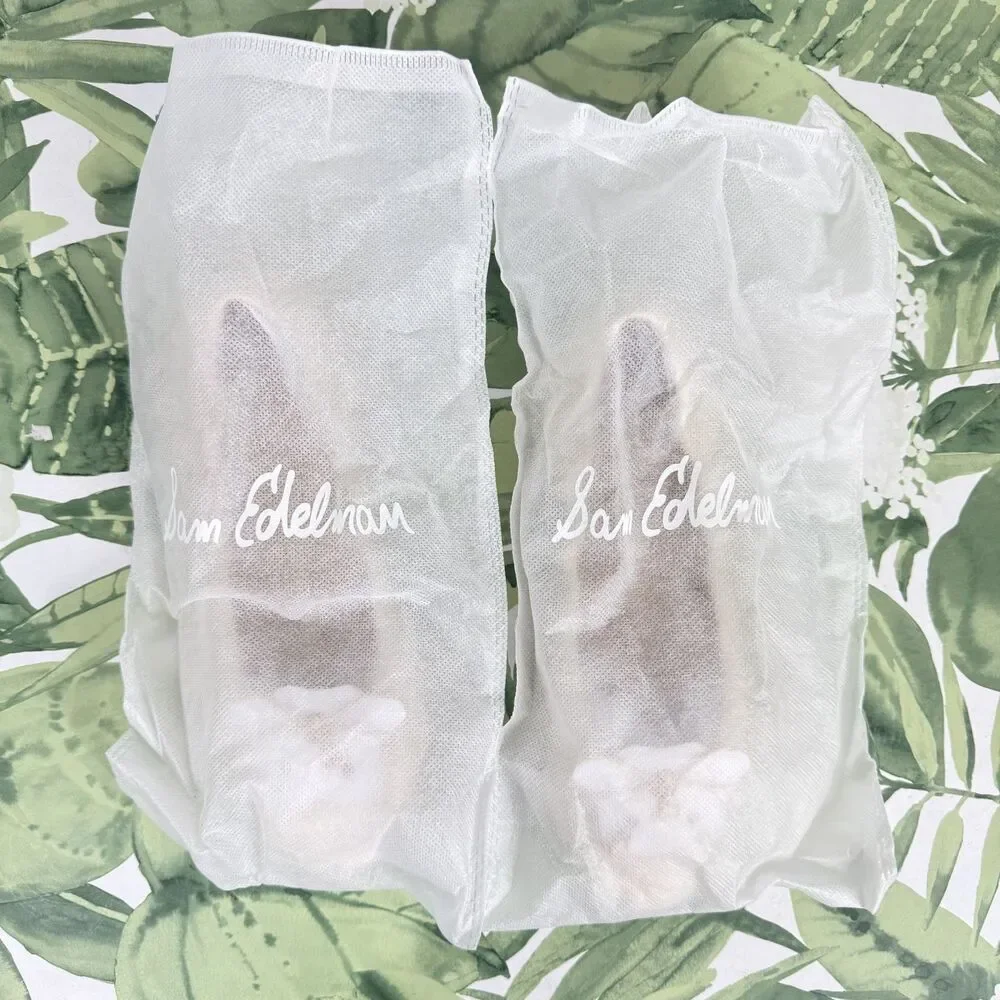 SAM EDELMAN NEW Felicia Ivory Leather Ballet Flat - Picture 13 of 16